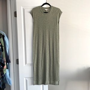 Madewell cap sleeve tee dress